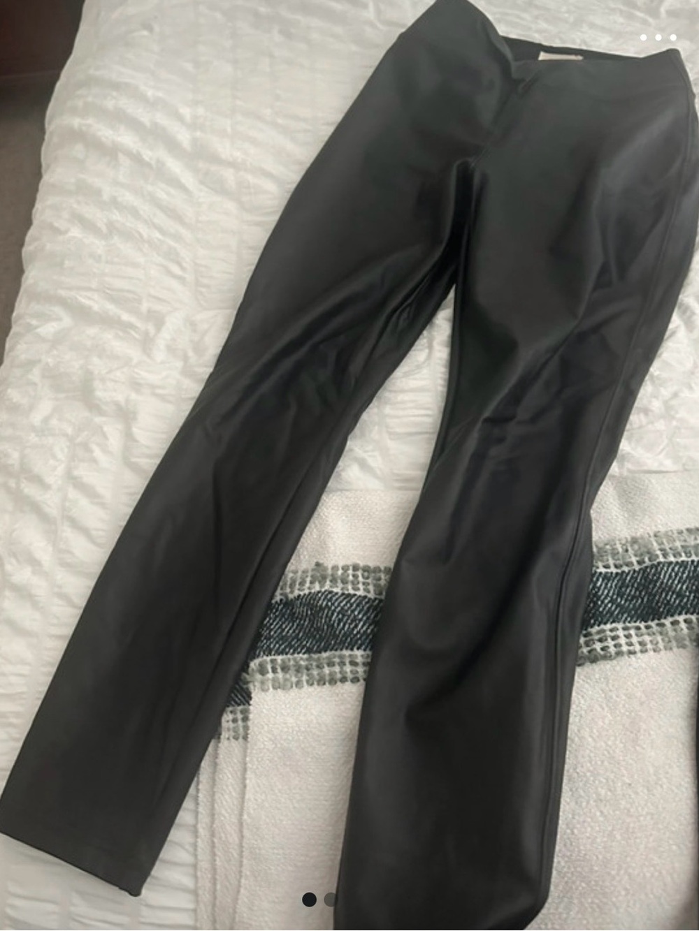 Tuckernuck Black Faux Leather Pants